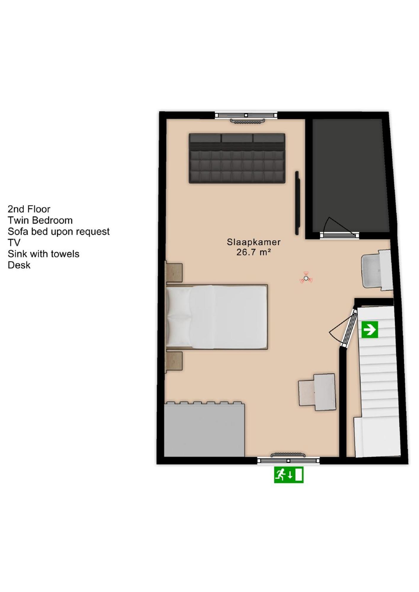 Guesthouse Gillis7 Брюгге Номер фото